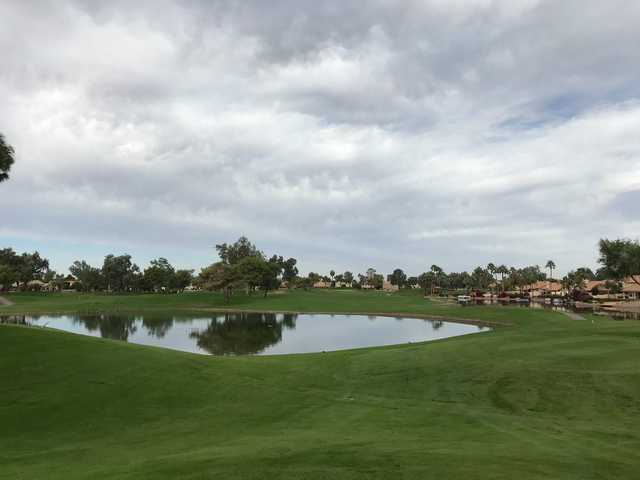 Gold/Blue at Ocotillo Golf Course in Chandler