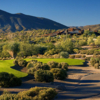 A view of a tee from Cochise Course at Desert Mountain Golf Club.