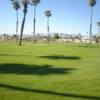 A sunny day view of a fairway at West Course from Lake Havasu Golf Club.