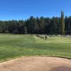 A view of the driving range at Pinewood Country Club.