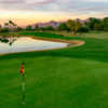Looking back from a green at Rio Verde Country Club.