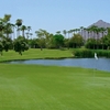 A view of a hole with water coming into play from right at Executive from Continental Golf Course