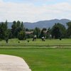 A view of the driving range tees at Prescott Golf Club