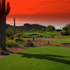 A sunset view from Gold Canyon Golf Resort