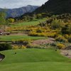A view from tee #1 at Gold Canyon Golf Resort - Dinosaur Mountain Course