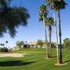 A view of the clubhouse at Superstition Springs Golf Club