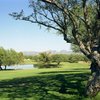 A view of fairway with water coming into play from left at Rio Rico Golf Course