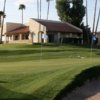 A view of the practice area at Royal Palms Golf Course
