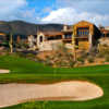 A view of the clubhouse at Chiricahua Course from Desert Mountain Golf Club