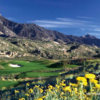 A view of a tee at Preserve Golf Course