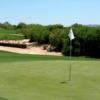A view of a hole at Desert Forest Golf Club