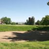 View of a bunkered green at Cerbat Cliffs Golf Course