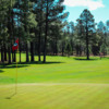 A view of the 10th green at Pinetop Lakes Golf & Country Club