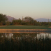 View from the par-3 140 yards 7th hole at Crooked Tree