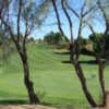 Looking back from a green at Coyote Trails Golf Course