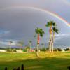 Double rainbow over Apache Wells Country Club