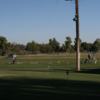 A view of the driving range at Coronado Golf Course.