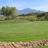 A view of the putting green at Canoa Hills Golf Course