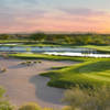 A view of the 15th green at Longbow Golf Club