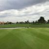 A view of a green at Ocotillo Golf Club.