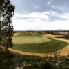 A view of a hole at Los Lagos Golf Club.