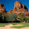 A view of the signature hole #4 at Oakcreek Country Club