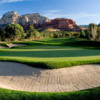 A view of the 16th green at Seven Canyons - Four Seasons Golf Course