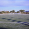 A view of the practice area at Crooked Tree Golf Course