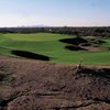 A view of green #2 at del Lago Golf Club