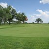 A view of green at 	Twin Lakes Municipal Golf Course