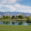 A view over the water from Tucson Country Club.