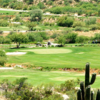 A view of a hole at Apache Stronghold Golf Course.